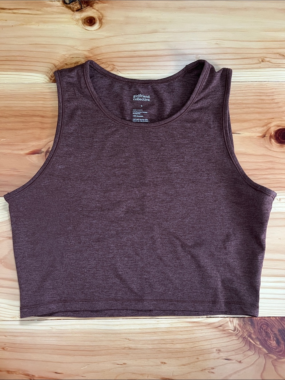 girlfriend collective crop tank